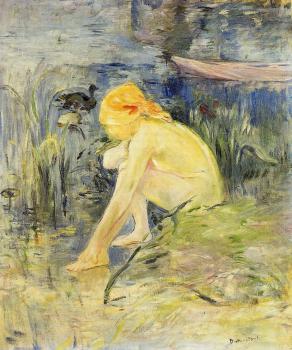 Berthe Morisot : Bather